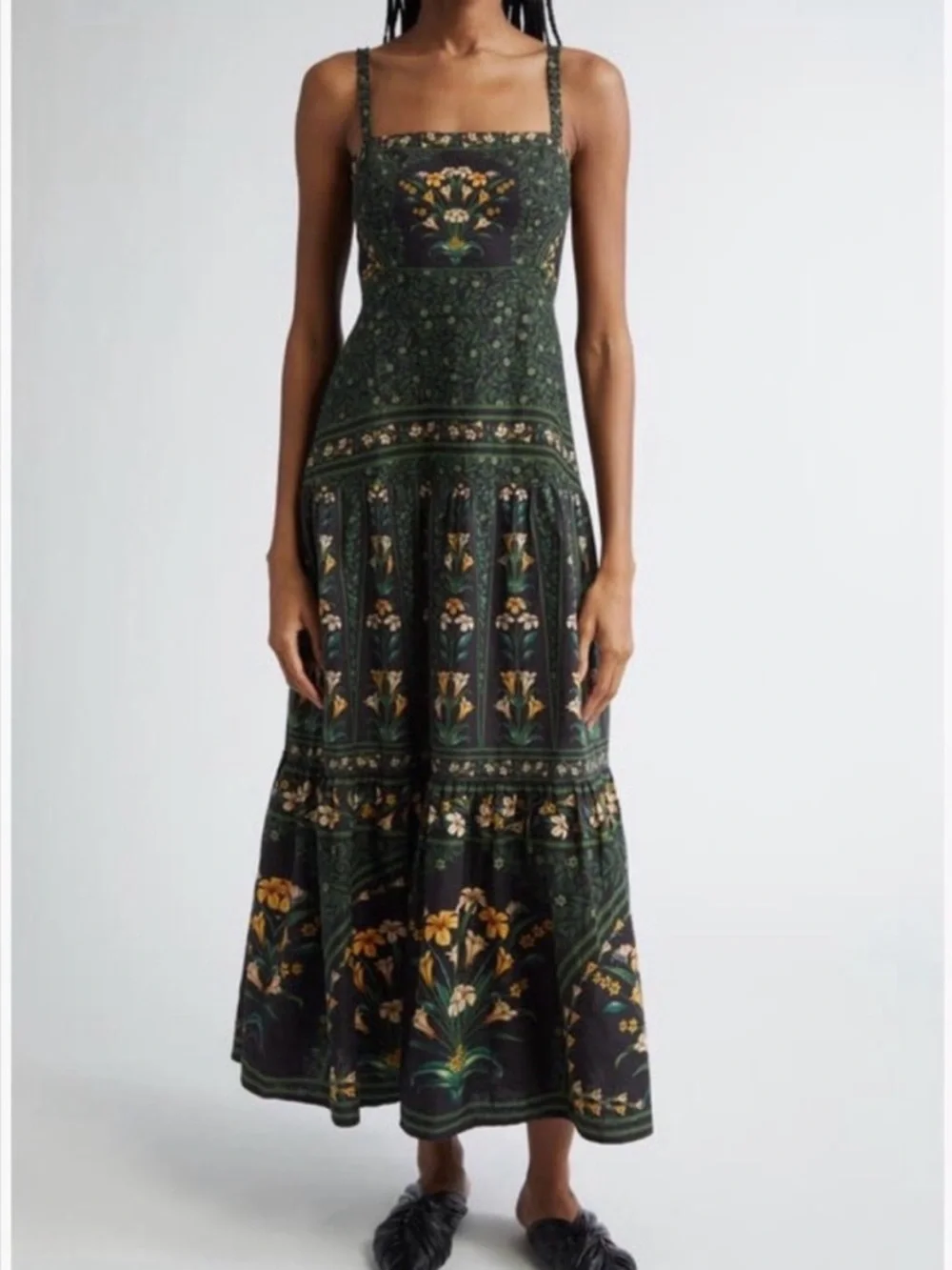 FARM Rio Flowers Arch Back Sleeveless Maxi Sundress - Picture 7 of 7